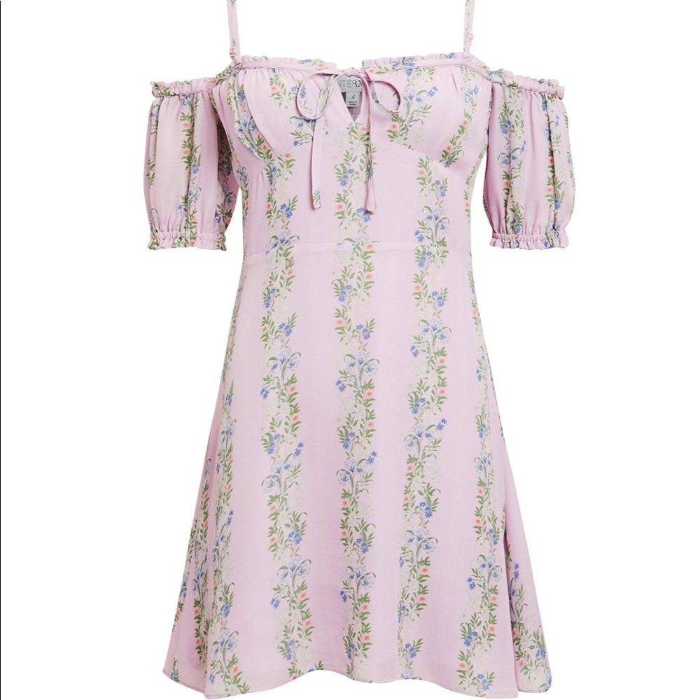 INTERMIX Lily Floral Mini Dress